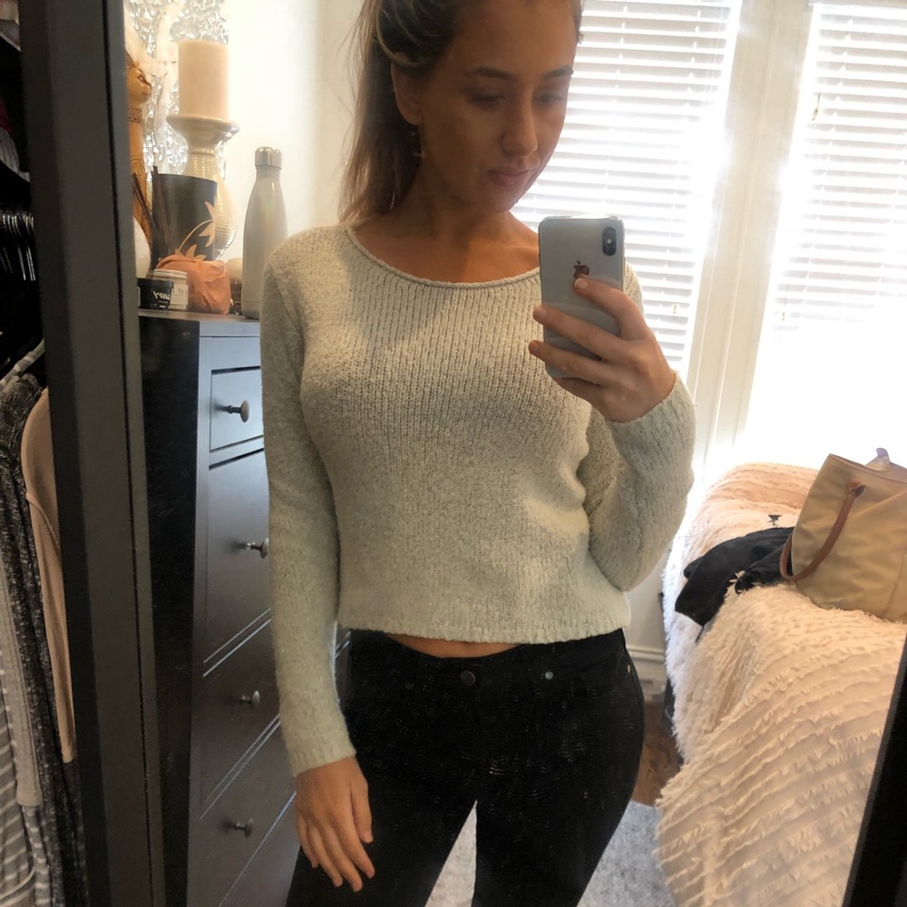 Brandy Melville gray sweater